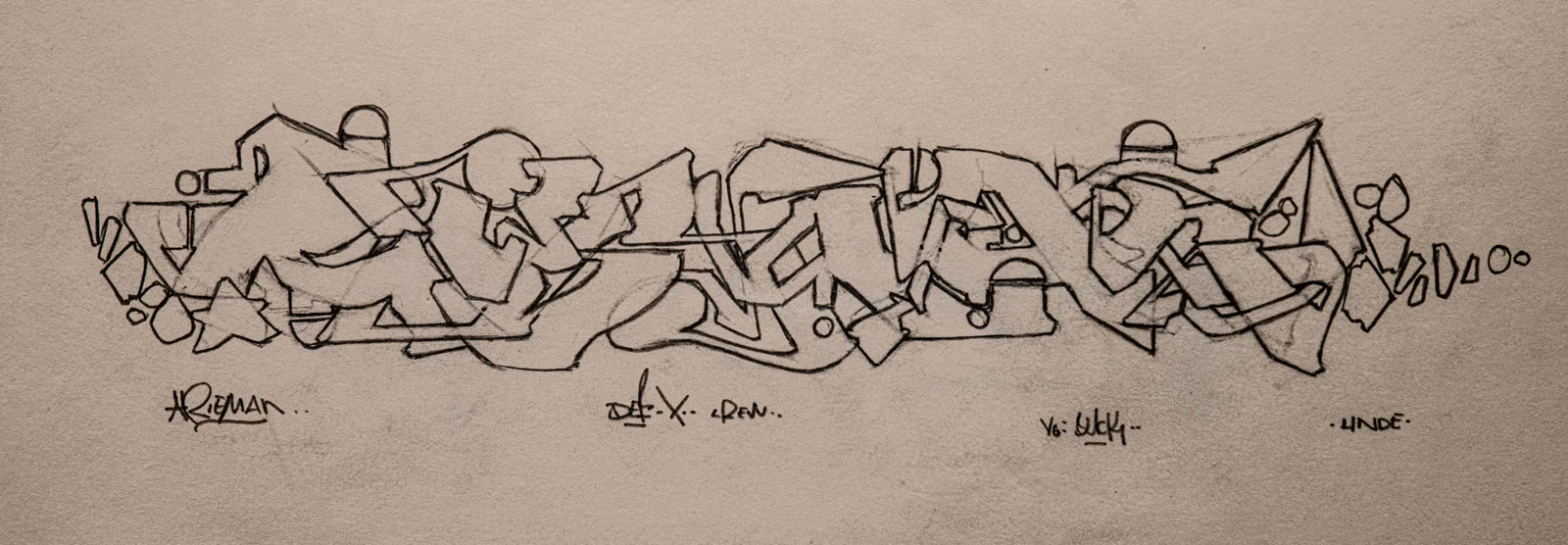 Rieman Sketch, cover