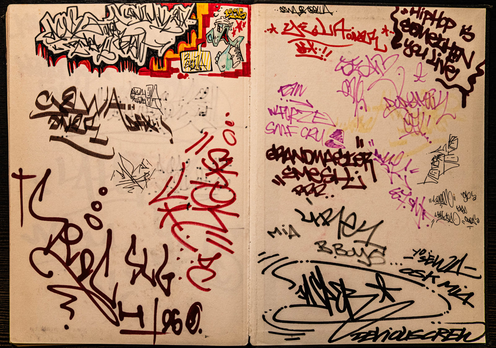 Back pages, cover